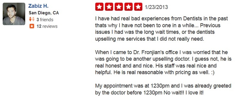 Avo Fronjian Yelp Review 15