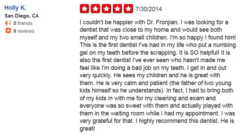 Avo Fronjian Yelp Review 7