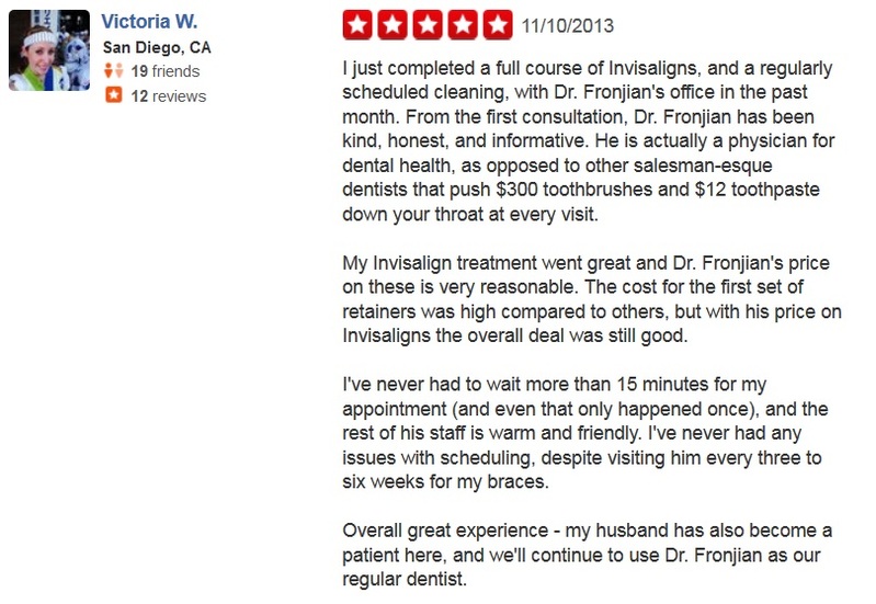 Avo Fronjian Yelp Review 9