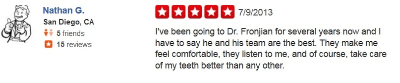 Avo Fronjian Yelp Review 16