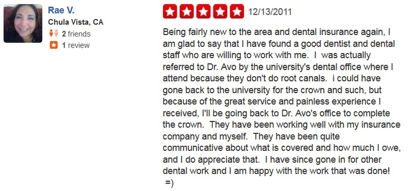 Avo Fronjian Yelp Review 22